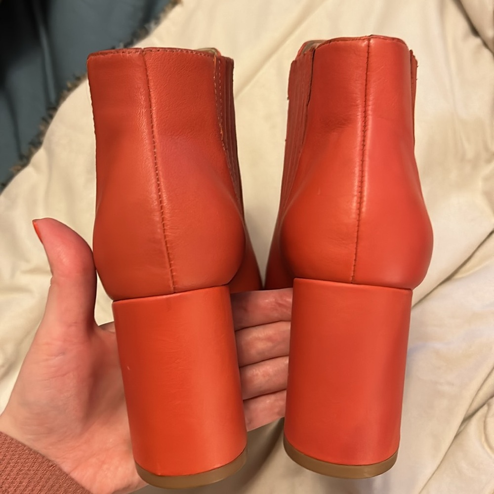 Samantha pleet rust orange legend boots 39 platform - Picture 10 of 12